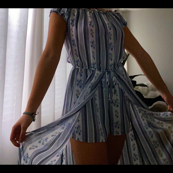 Off the shoulder romper. brand new